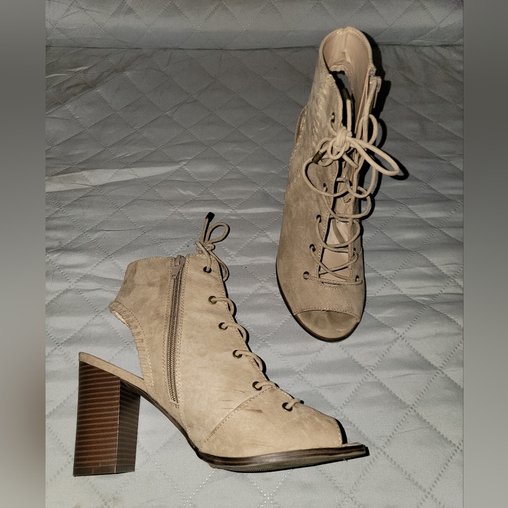 Womens open toe heels